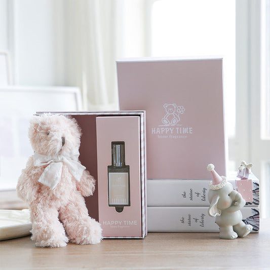 1 Set Essential Oil Plush Bear With Gift Box