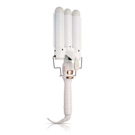 Wave Away Triple Barrel Curler with Tourmaline Ceramic Barrels